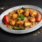 باباغنوش بالدجاج (شيش طاووق)